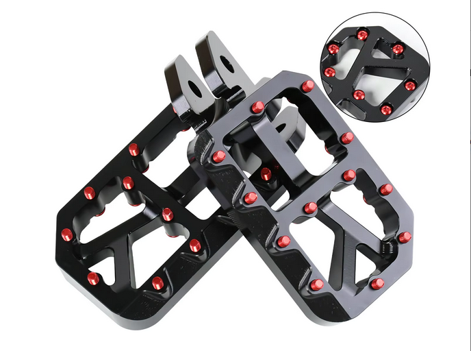 Black Heavy-Duty Aluminum Foot Pegs