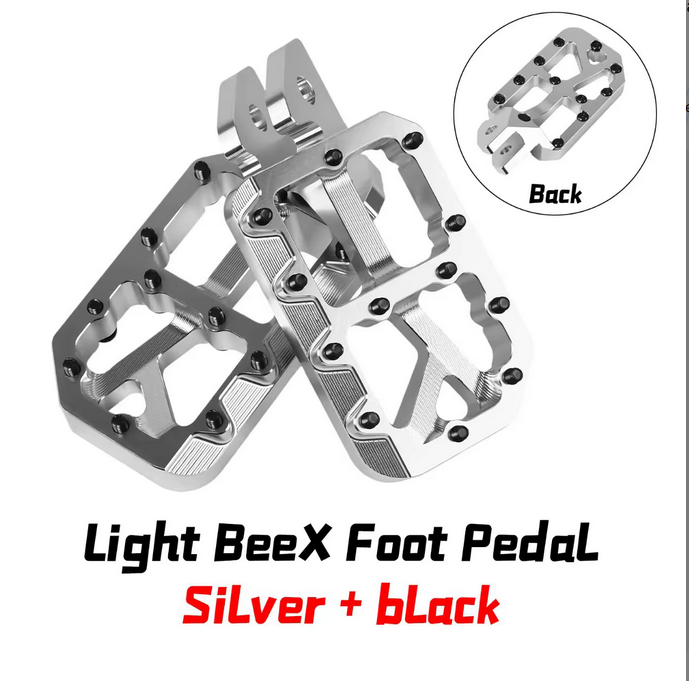 Chrome Heavy-Duty Aluminum Foot Pegs