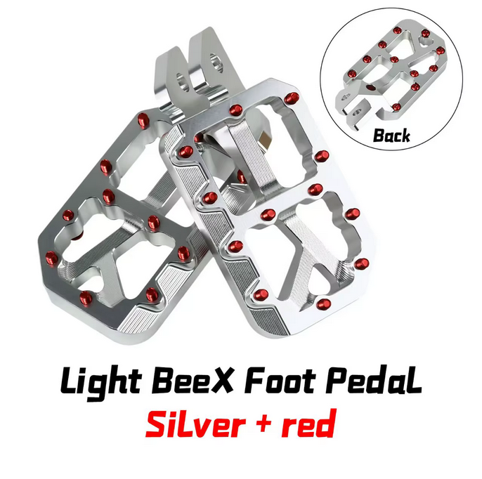 Chrome Heavy-Duty Aluminum Foot Pegs